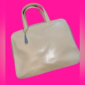 Lancel Paris Beige handbag